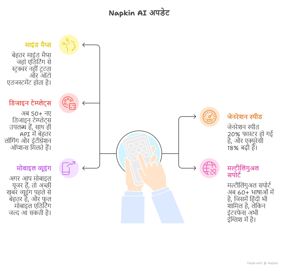 नैपकिन AI अपडेट 2025 visual selection1